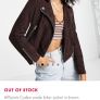 All Saints Suede Brown Jacket Image 2