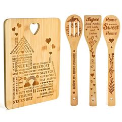 Brand New Laser Engraved Bamboo Cutting Board.