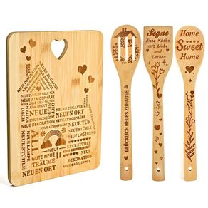 Brand New Laser Engraved Bamboo Cutting Board.