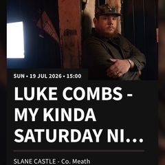 Luke combs standing tickets