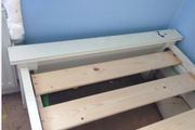 Solid wood Single bed frame