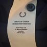 Fred Perry Navy Blue Polo Shirt Yellow Gold Twin Tip Laurel Size L Image 4