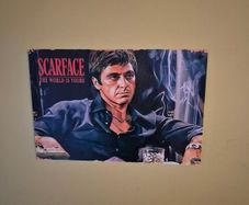 Scarface Canvas Poster