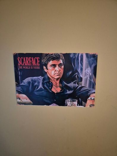 Scarface Canvas Poster