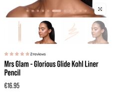 BPerfect Mrs Glam - Glorious Glide Kohl Liner Pencil - Cream Supreme