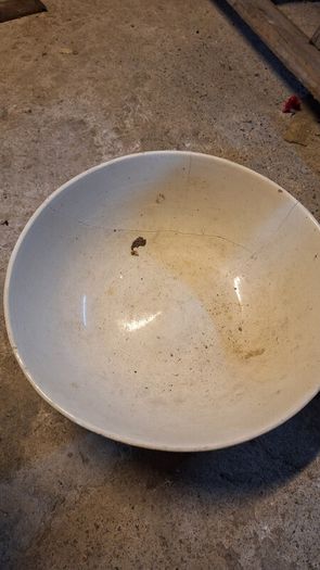 Vintage pitcher and large bowl