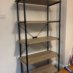 Shelving unit with 5 shelves as new
