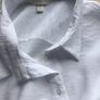H&M Ladies White Oversized smart casual Blouse Shirt with tied detail Size XL Uk 18 / 20 includes Post Image 4