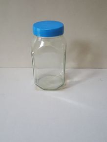 Roses Glass Jar