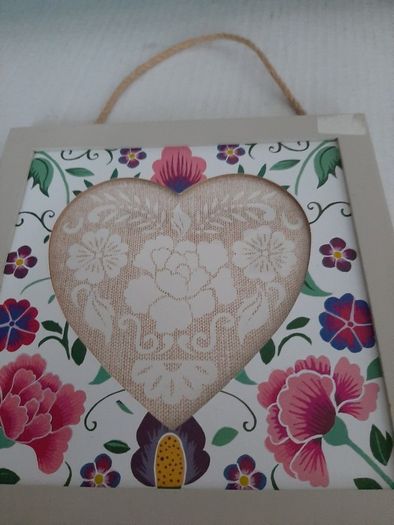 New heart photo frame