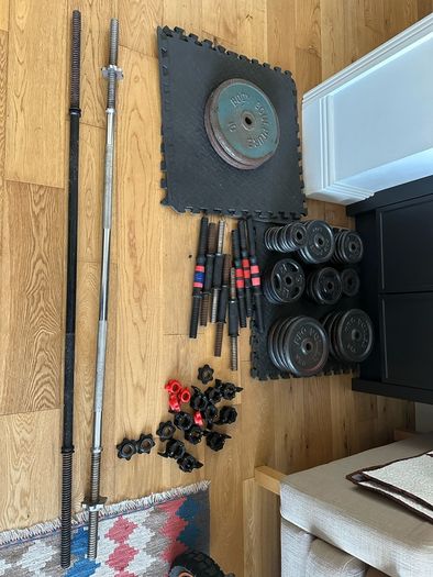 Cast Iron Weight Set