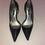 Next black sequinned high heels Image 2