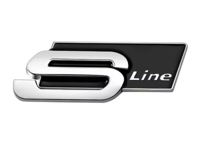 Audi S line rear boot badge emblem