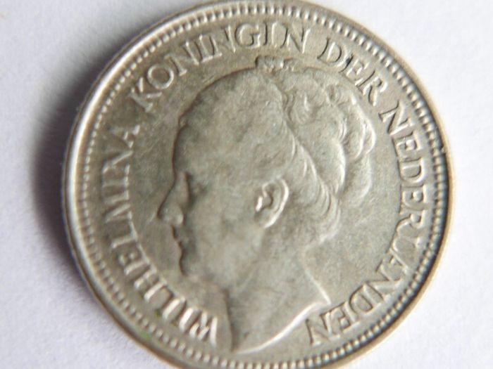 Netherlands, Wilhelmina I, 10 Cents, 1919-36-37, Silver Coins