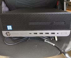 HP ProDesk 600 G4 SFF (i5 8th Gen) and power cable