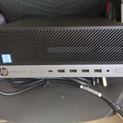 HP ProDesk 600 G4 SFF (i5 8th Gen) and power cable