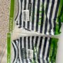Dog Clothes,Dog Classic Striped Pajamas Soft Cotton Jumpsuit Pug French Bulldog Onesies Costume for Cats Puppy Small Medium Dogs(Black,XS Image 5