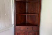 Pair of Laura Ashley Large Corner Book Shelves