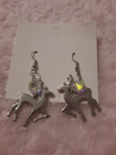 Reindeer earrings
