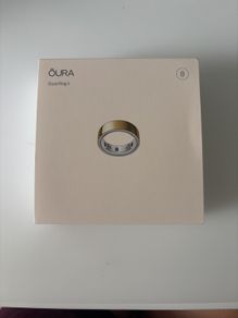 Brand New Oura Ring 4 - Size 8 - Gold