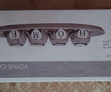 4 -piece votive candle set