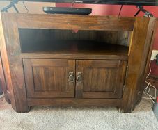 Matching tv corner unit and coffee table