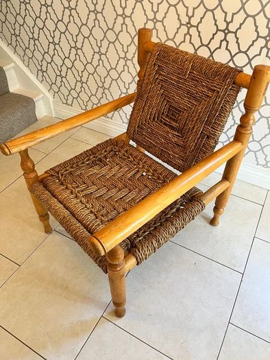 Audoux and Minet Rope chair