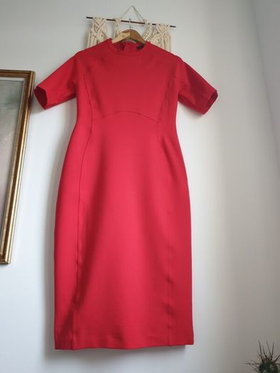 M&s Red Dress Size Uk 12
