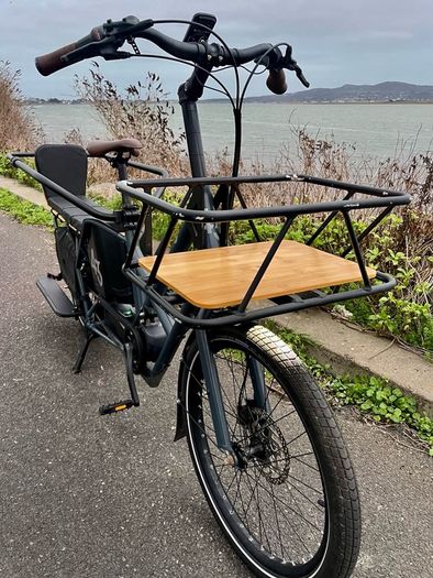 Bike 43 long tail with cargo set up