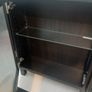 Ikea cabinet with ribbed glass doors Image 5