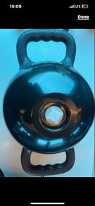 Weight dumbell Water filled Kettle Bell for Fitness Training for Exercise Maximum weight 5 kg BPA FREE