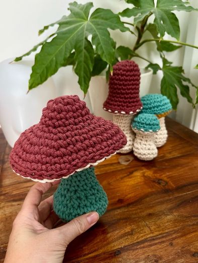 Autumn / Halloween MUSHROOM home decor