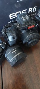Canon R6 + rf 50mm + rf 16mm