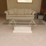 Italian Marble and Glass Coffee Table Image 2