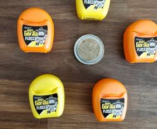 5x Travel Dental Floss - Pinkers Baby Gorilla