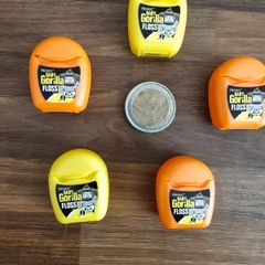 5x Travel Dental Floss - Pinkers Baby Gorilla