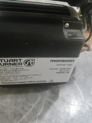 Stuart Turner pressure shower pump