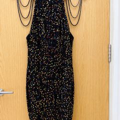 Multicoloured Sequin Mini Dress ( M)