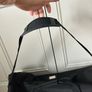 Large capacity black suitcase with wheels Image 4