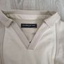 Maniere De Voir Cropped Leather Polo Top UK 8 Image 2