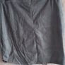 mini skirt bottle green suede look with lace size small UK 8 Image 2