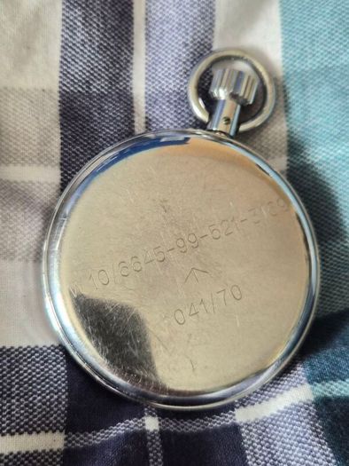 Nero Lemania Stopwatch