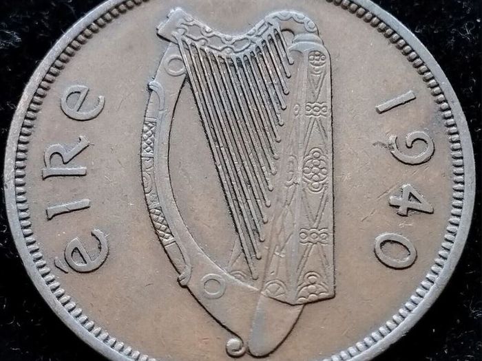 [#145] - Ireland 1940 | Irish 1d | Irish One Penny | KM.11 | High Grade