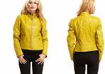 Women leather jacket new
