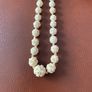 Antique  Graduated Floral Beads Necklace Image 3