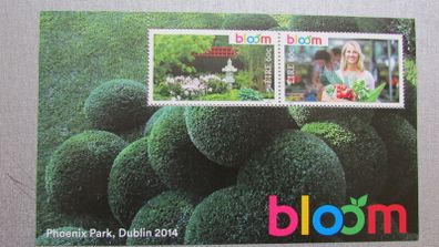 Ireland 2014 Bloom.Gardens.Miniature Sheet.MNH.