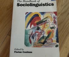 College Textbook - The Handbook of Sociolinguistics