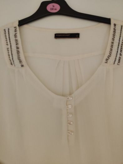 Soya Concept cream blouse size XXL UK18/20 EU 46/48 Postage included