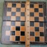 Vintage 8" Handmade Chess Board Image 8