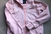 Adidas Girls pink hoodie U.K. 9-10